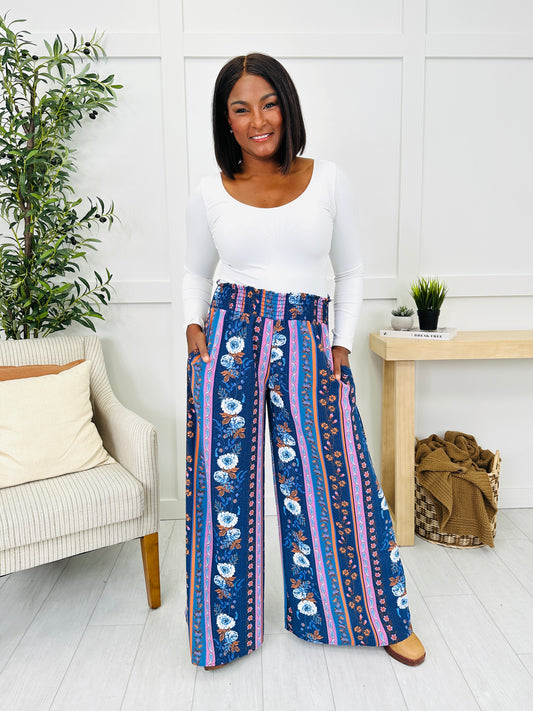 Blooming Blue Bottoms