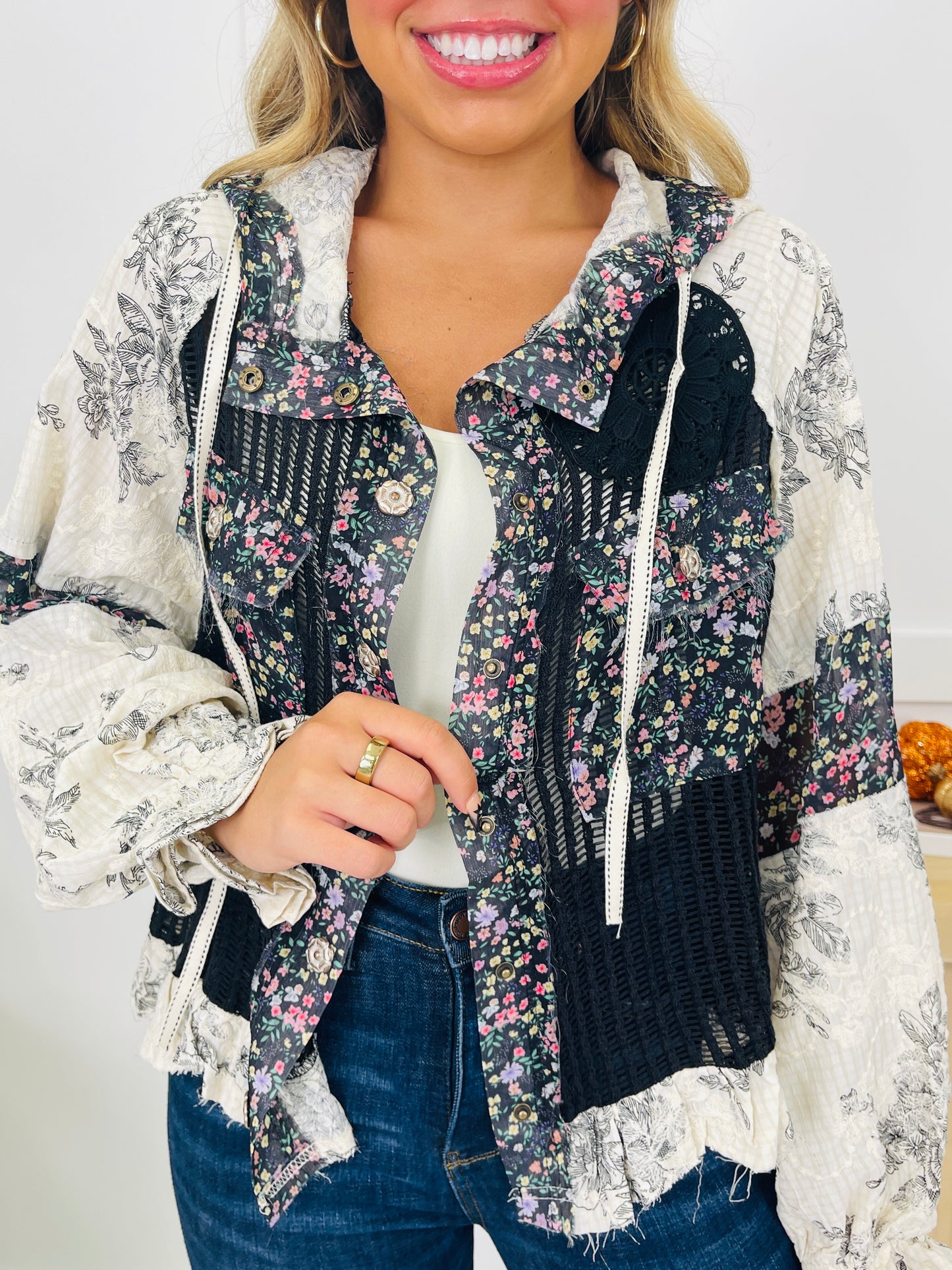 Floral Grace Top