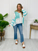 Pastel Motion Pullover in Aqua
