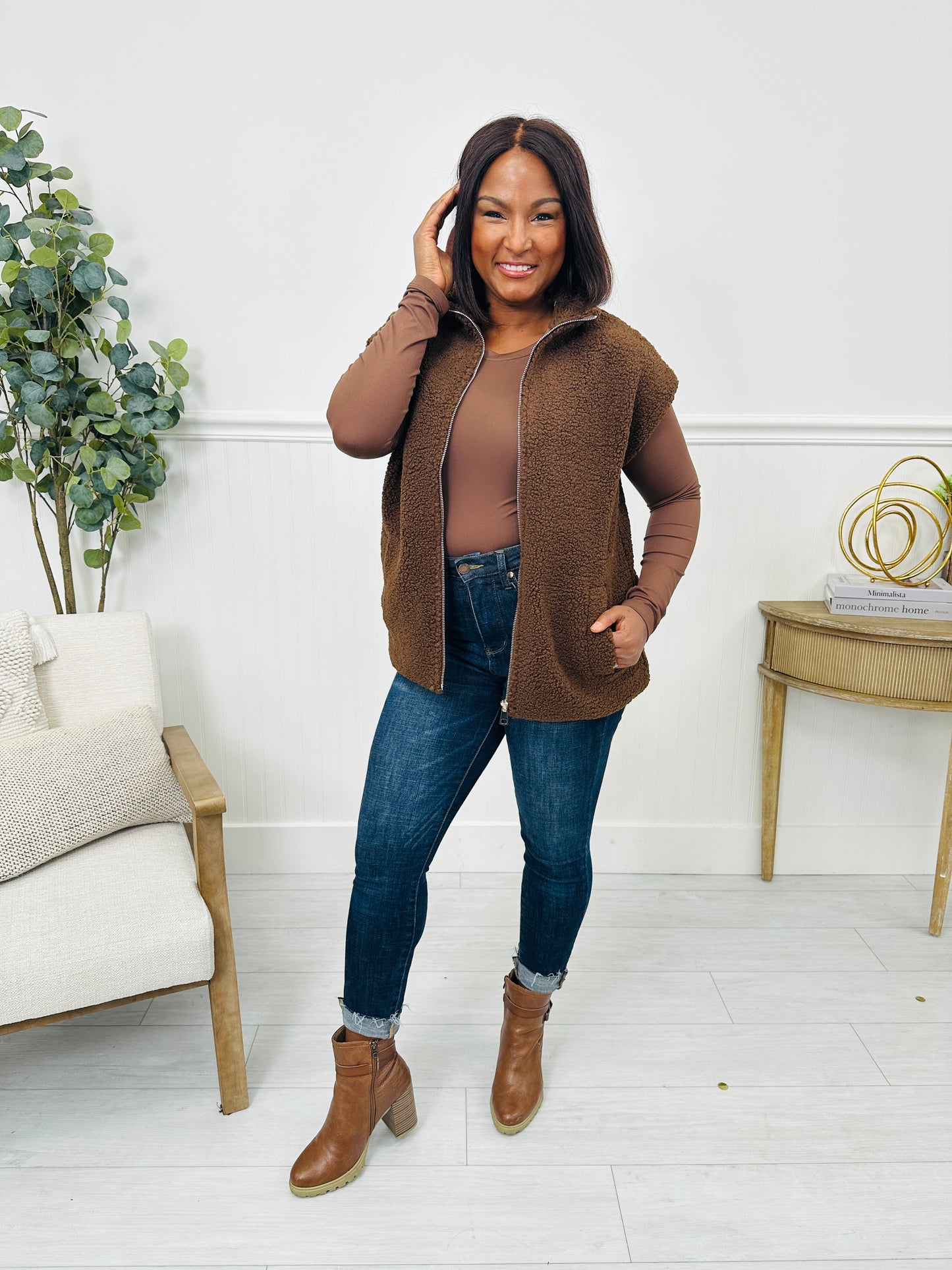 Warm Hug Vest In Multiple Colors