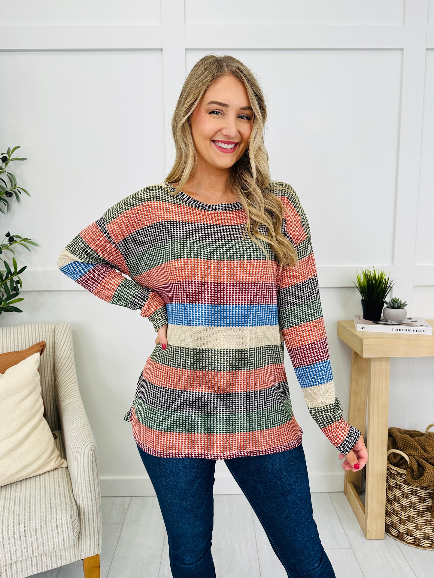 Falling Into Color Sweater