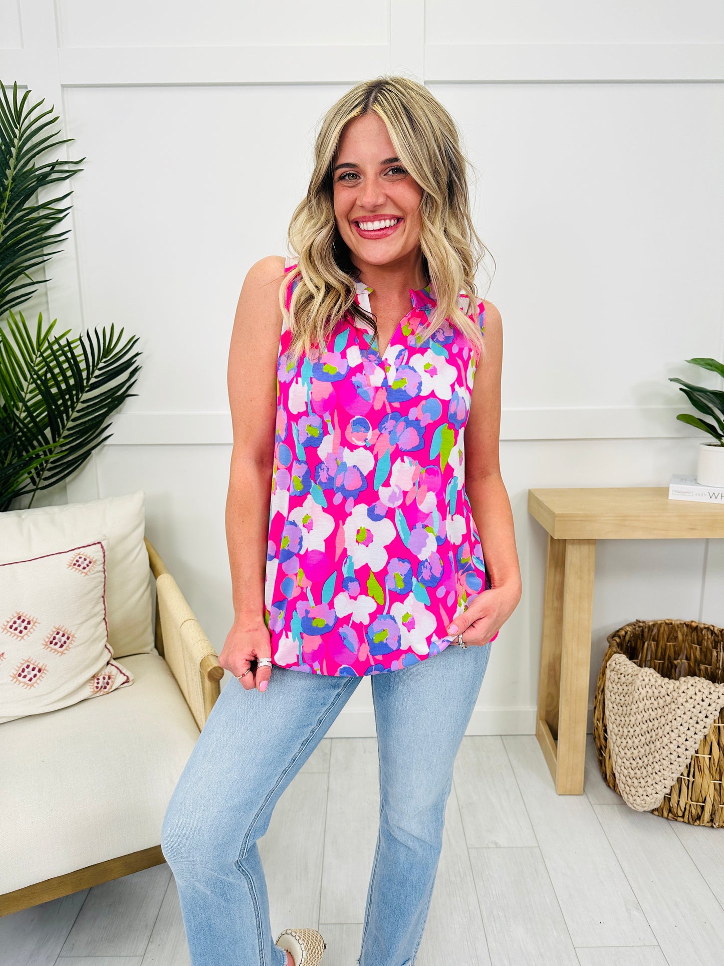 Sunny Days Tank Top in Vero Beach