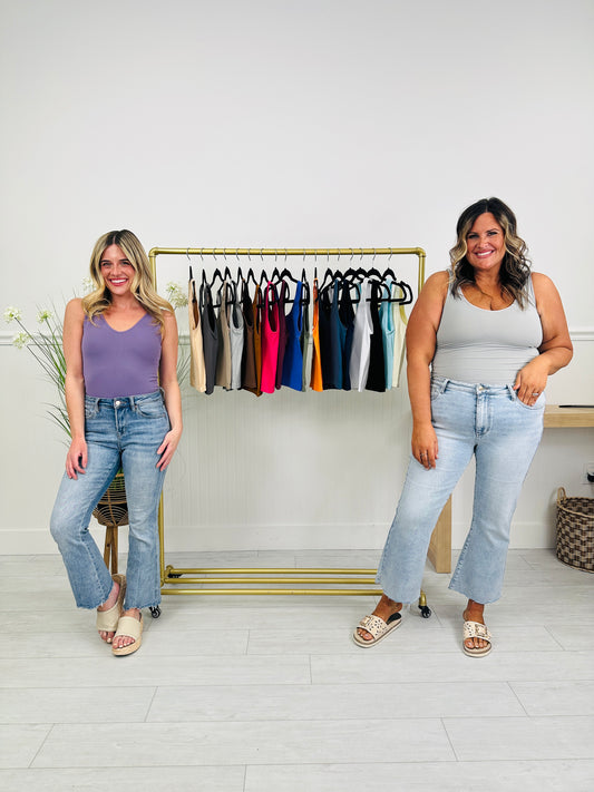 Best Selling Short Reversible Shapewear Tank Top In Multiple Colors