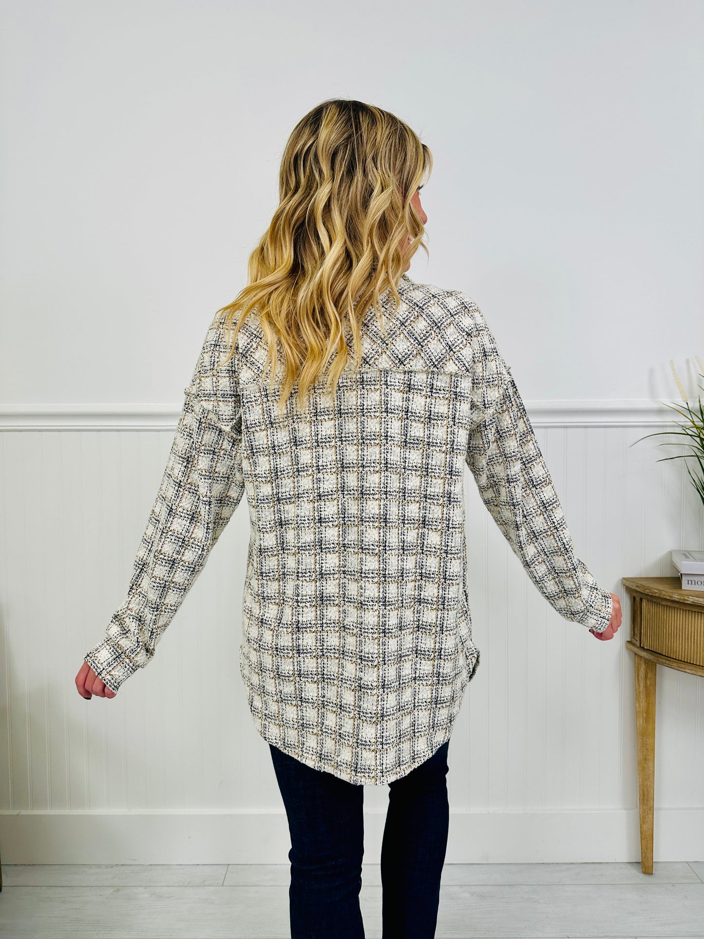 Touch of Tweed Shacket