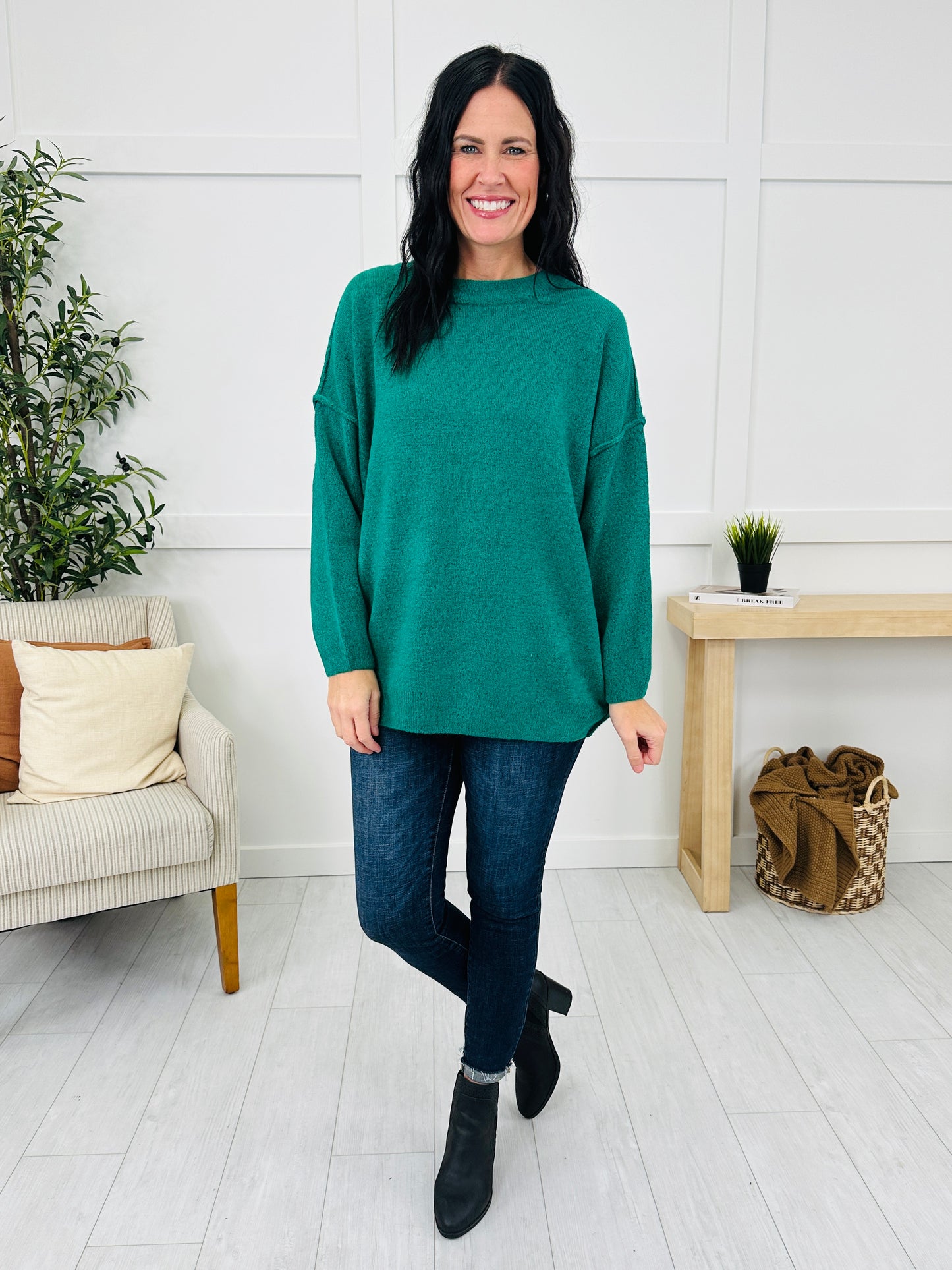 DOORBUSTER! Simple Things Sweater- Multiple Colors!