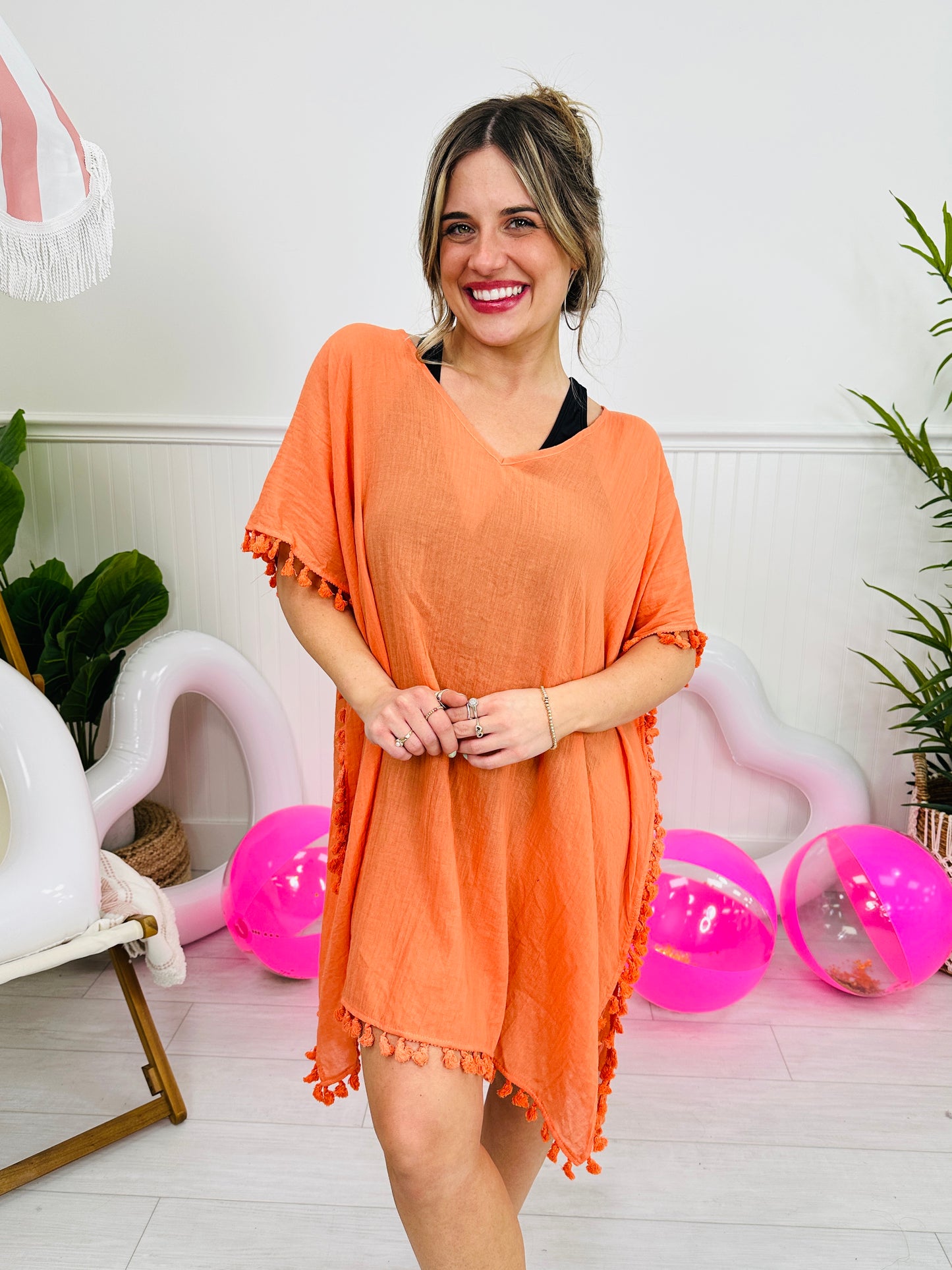 Dockside Darling Swim Cover Up
