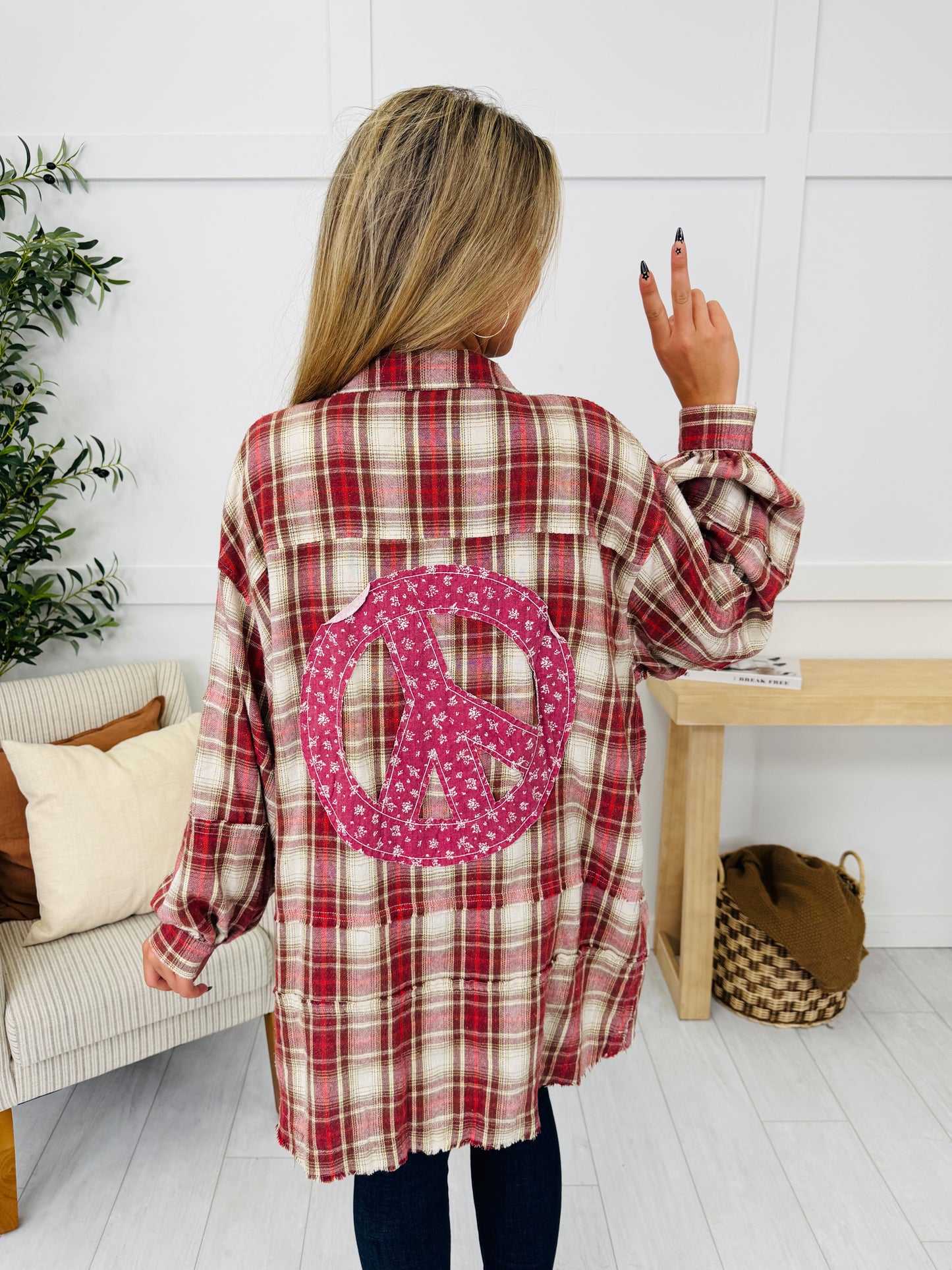 Petal Remix Flannel