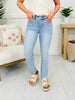 One Step Ahead Tummy Control Cropped Step Hem Jeans