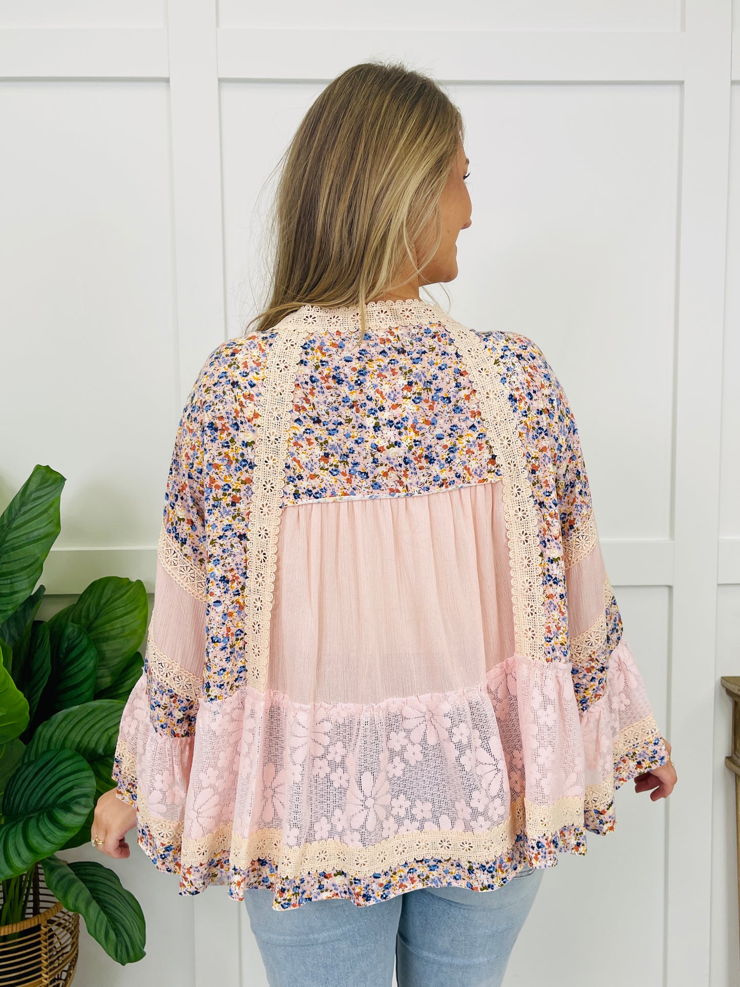 Simple Love Cardigan In Pink