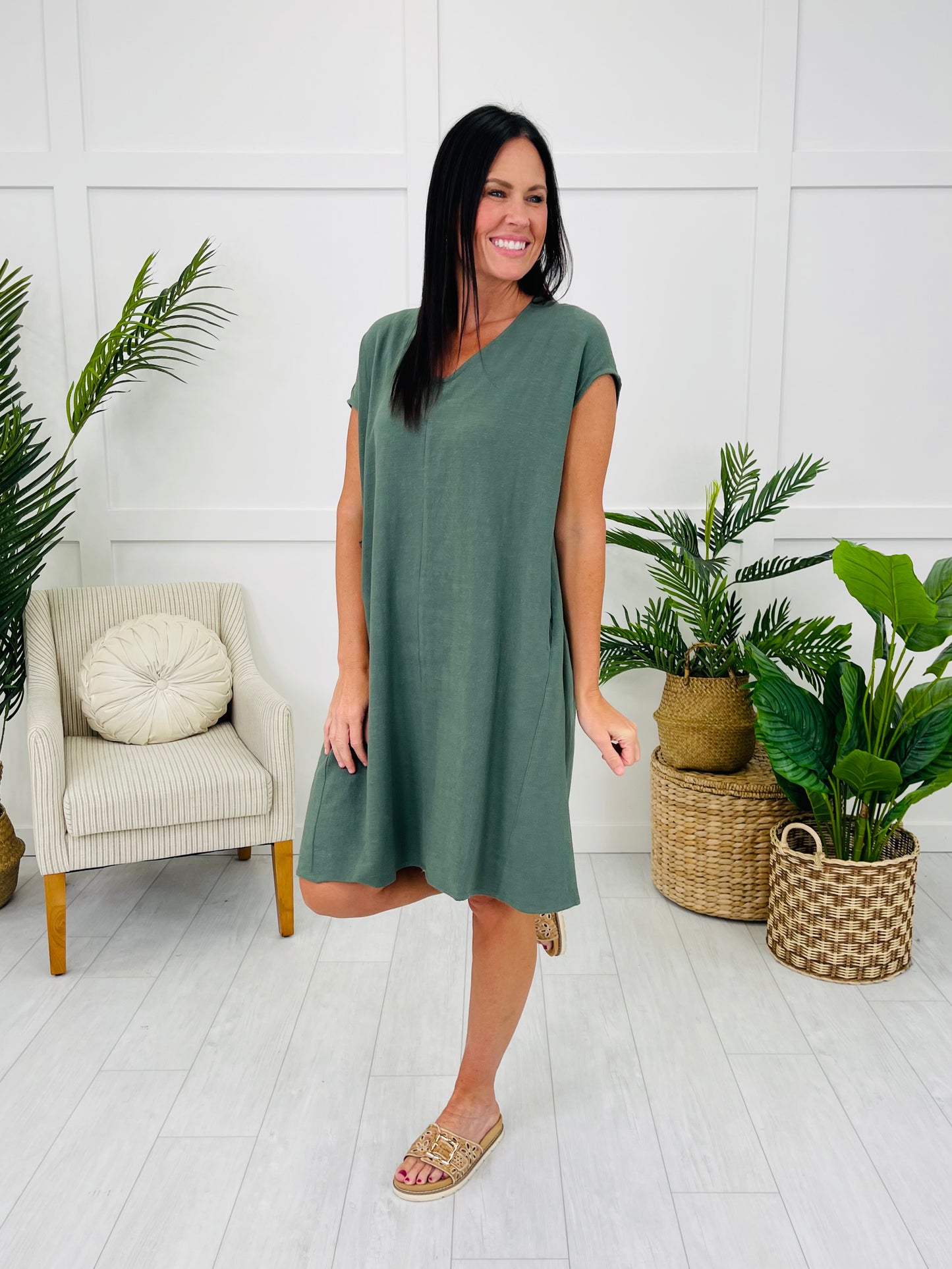 The Weekend Flow Dress- Multiple Colors!