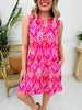 Palms And Plans Dress in Key West Print