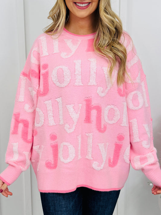 Blush The Halls Sweater
