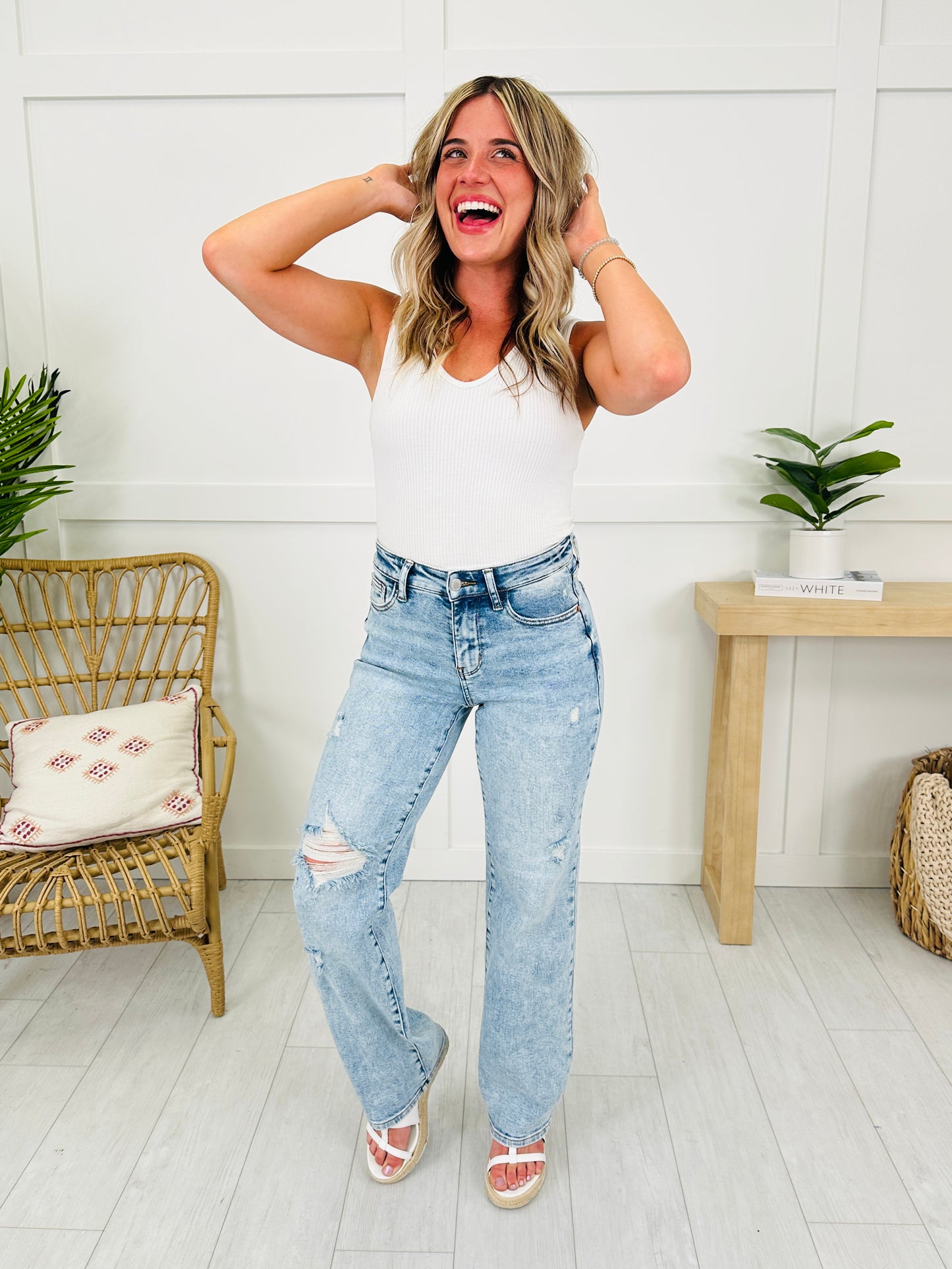 Judy Blue The Perfect Date Straight Jeans