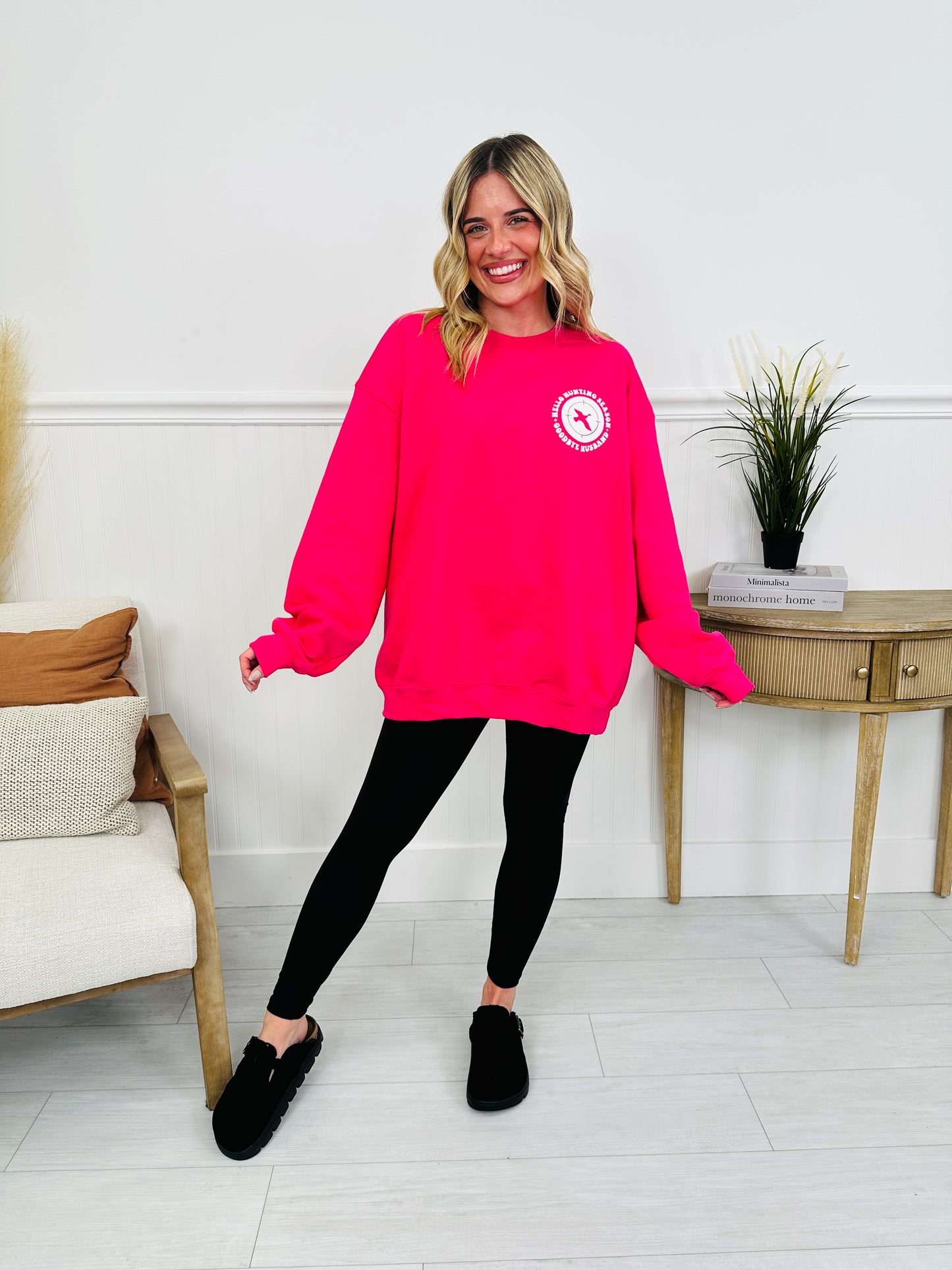 Hello Hunting Season Crewneck Sweatshirt-Multiple Colors!