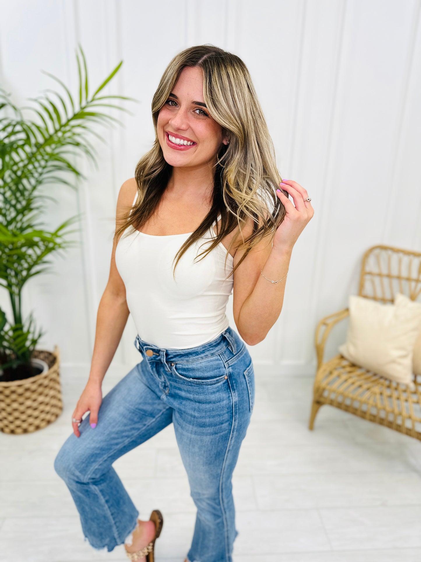 Shapewear Tank With Spaghetti Straps - Multiple Colors!