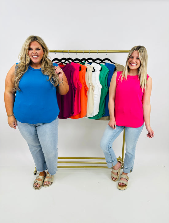 Basic Babe Tank Top- Multiple Colors!