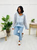 Delicate Layers Top in Powder Blue