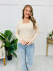 Daydream Curve Top In Multiple Colors