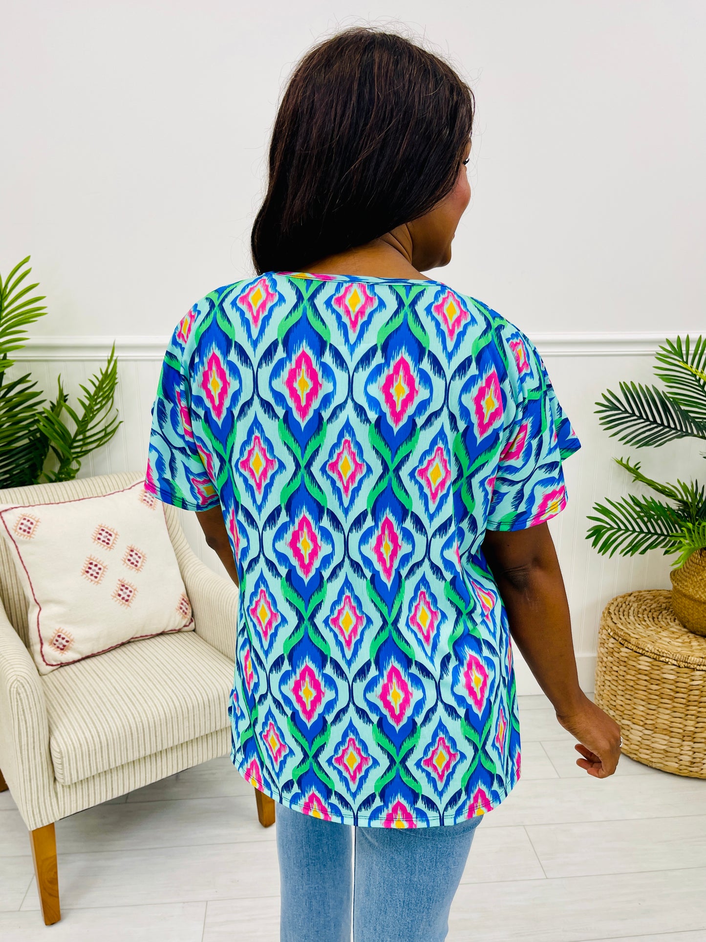 Swaying Petals Top