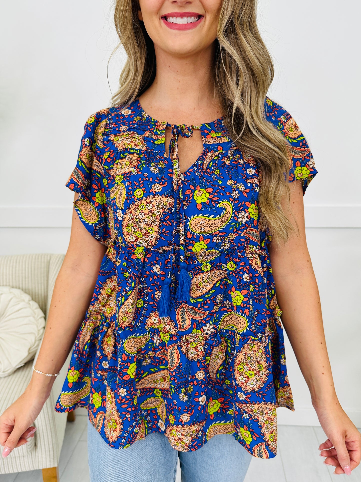 Paisley Muse Top