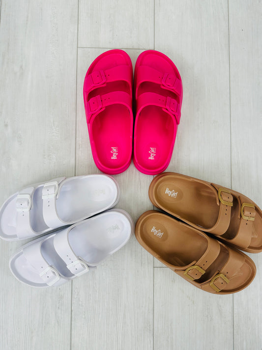 Electric Oasis Slides- Multiple Colors!