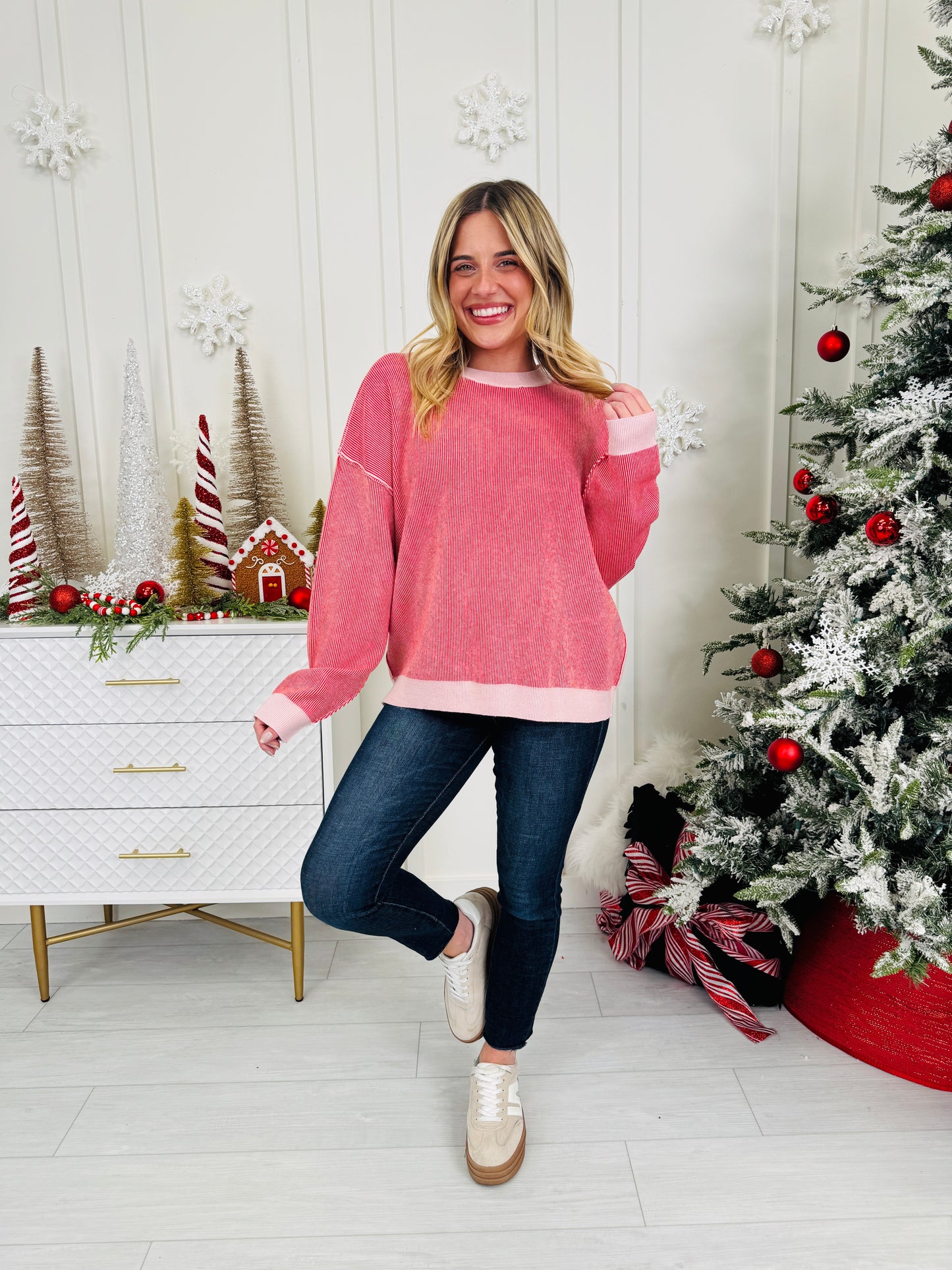 Peppermint Wishes Sweater