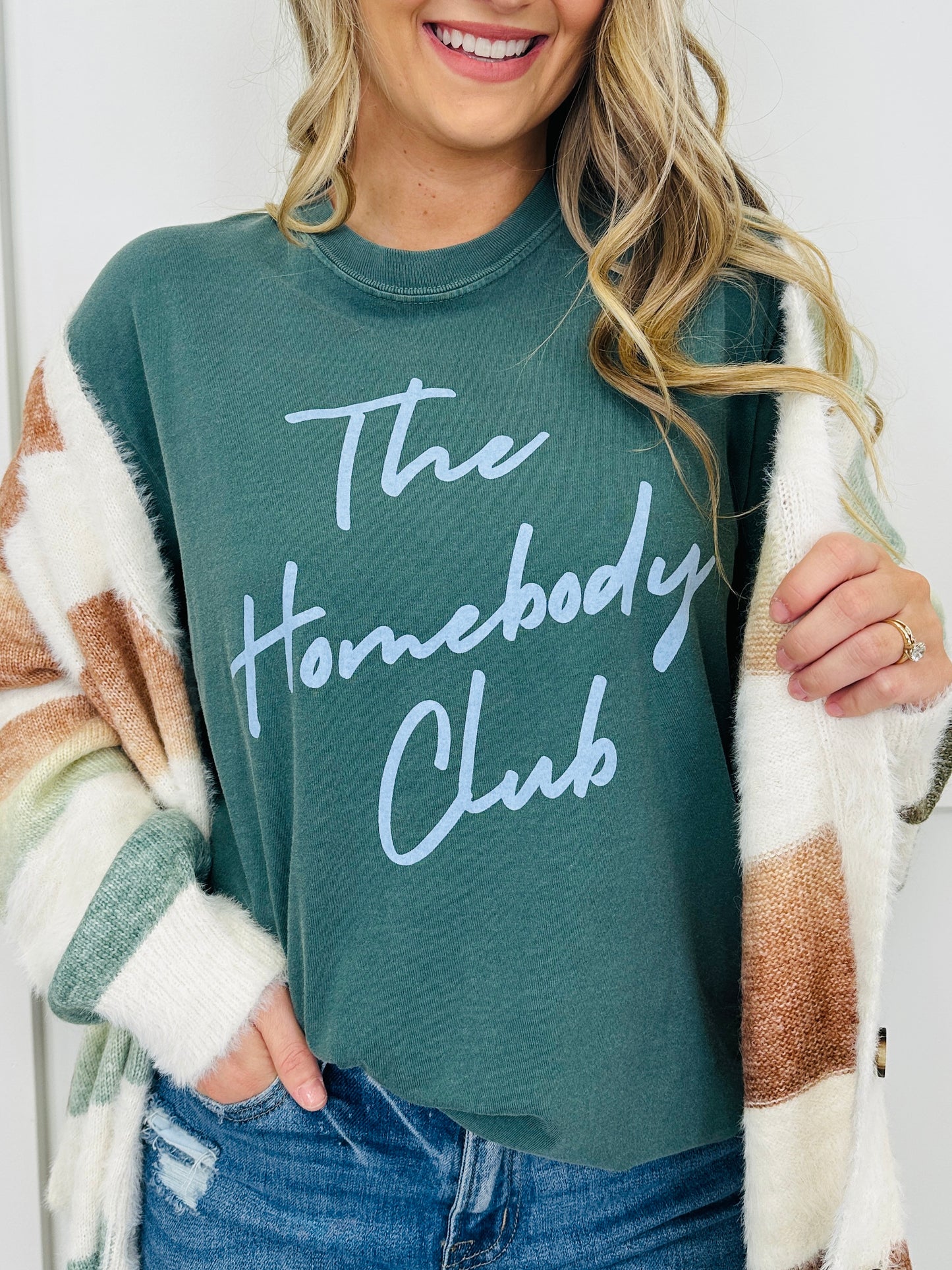 The Homebody Club Graphic Tee--Multiple Colors!