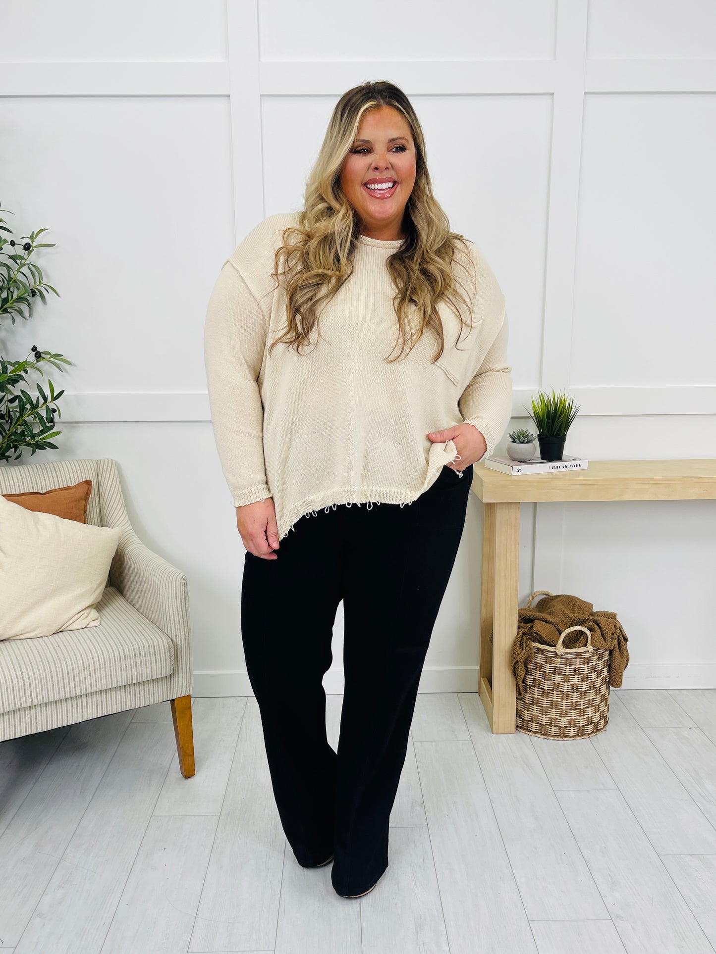 Judy Blue Walk on the Wide Side Retro Wide Leg Black Denim