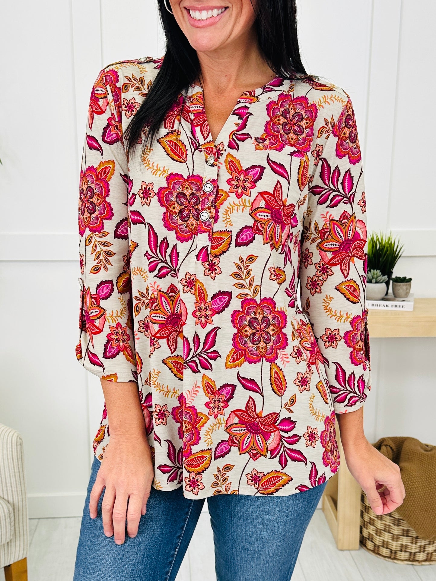 Slow Bloom Season Top