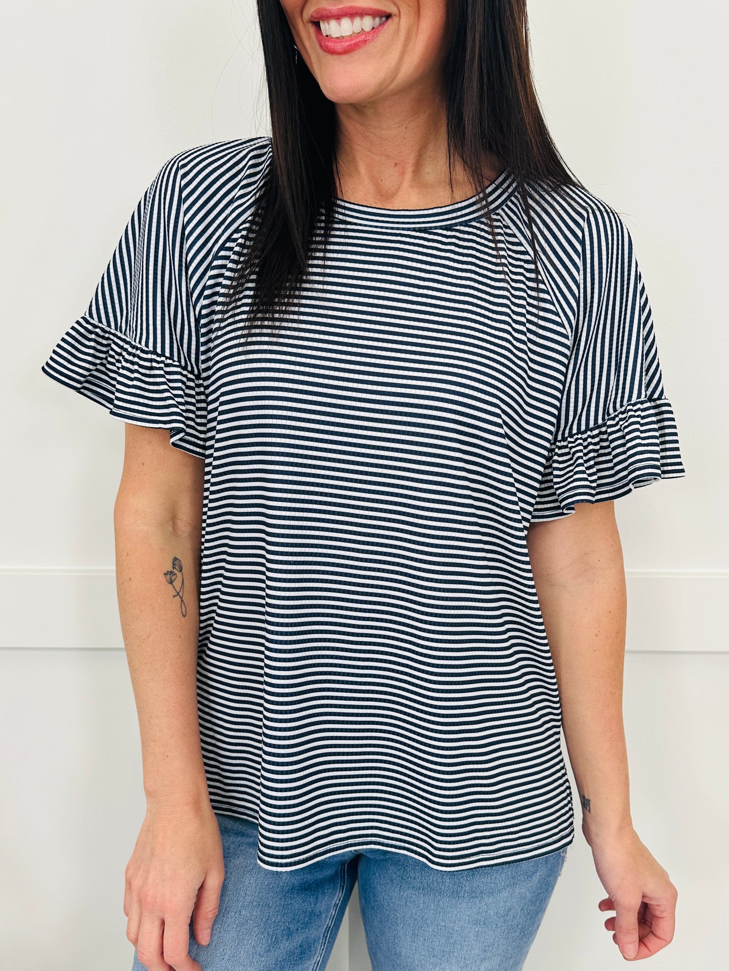 Ruffled Rhythm Top