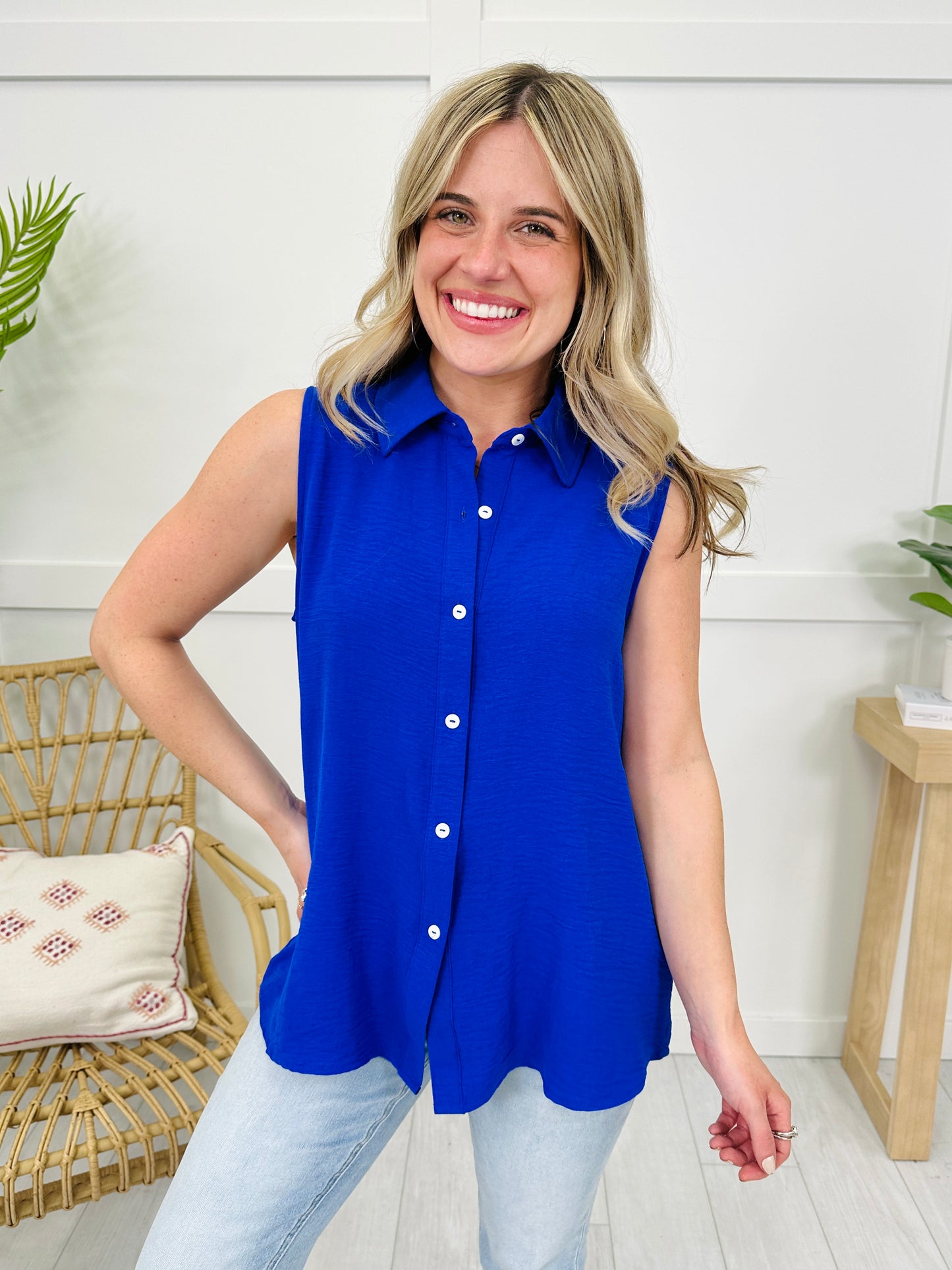 Step Into Summer Tank Top- Multiple Colors!