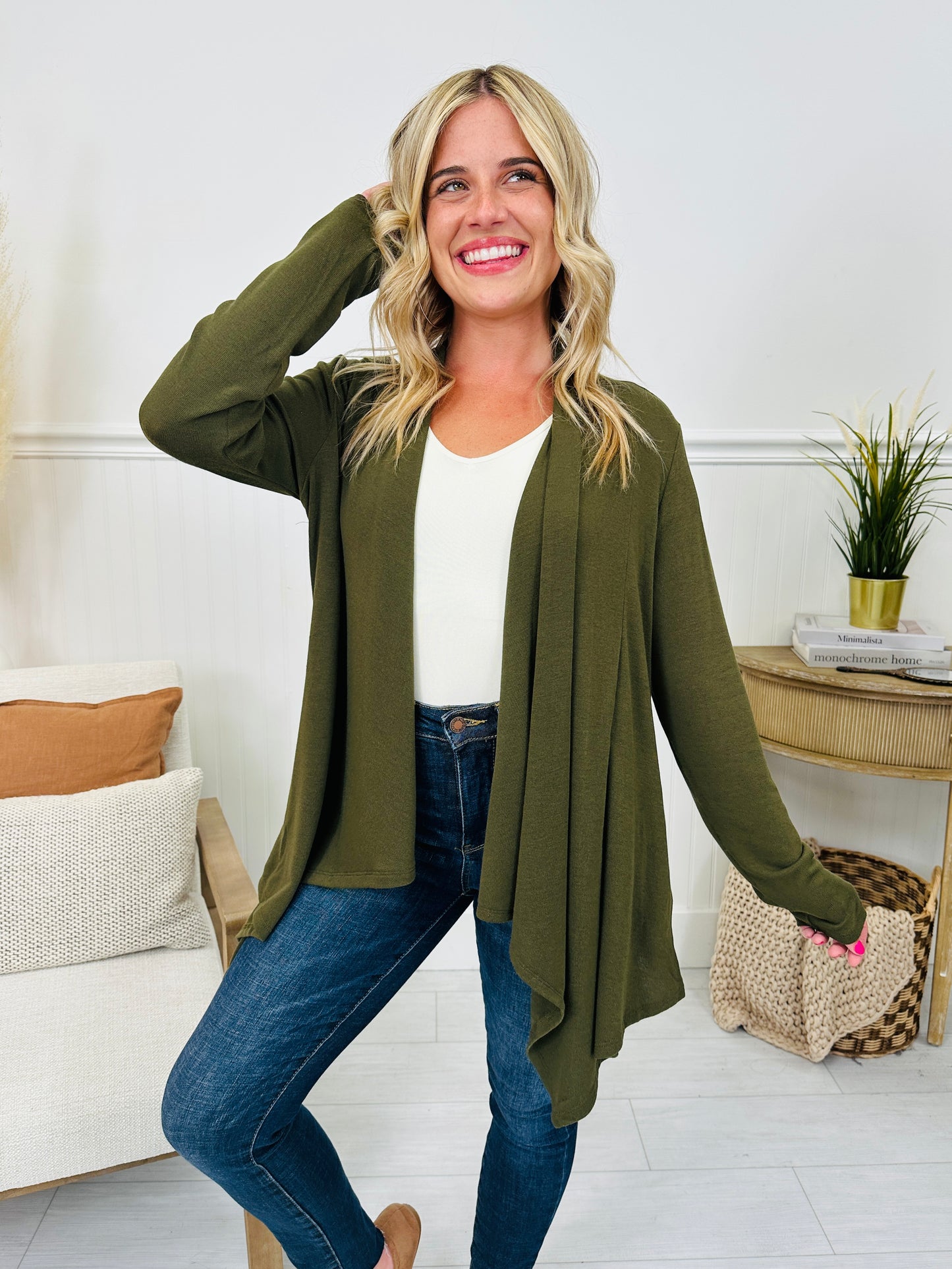 The Perfect Layer Cardigan- Multiple Colors!