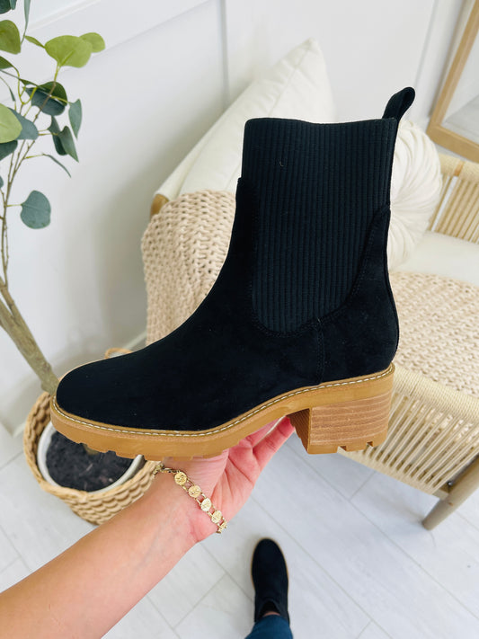 Finding My Direction Booties In Black