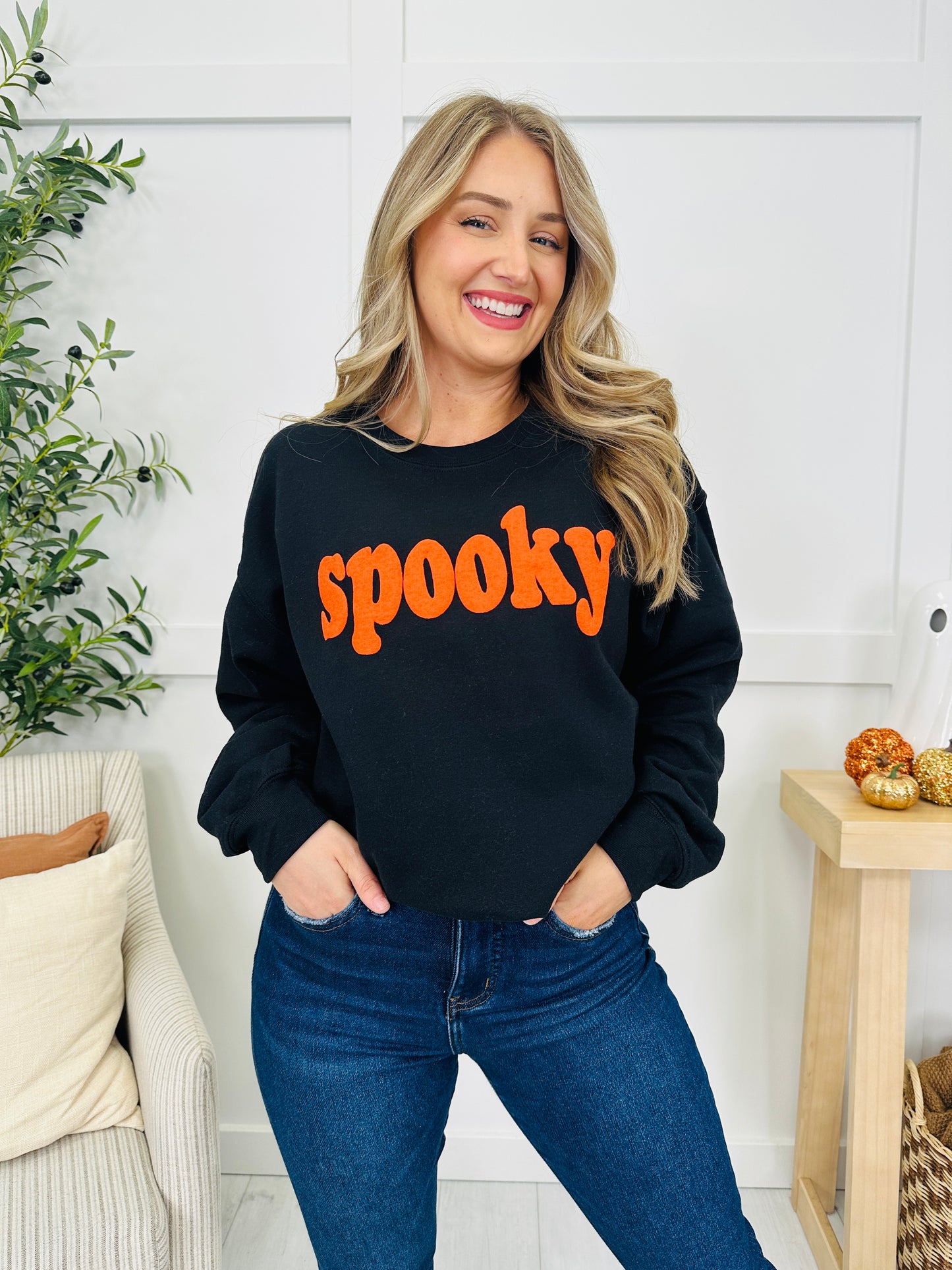 Spooky Puff Crewneck Sweatshirt
