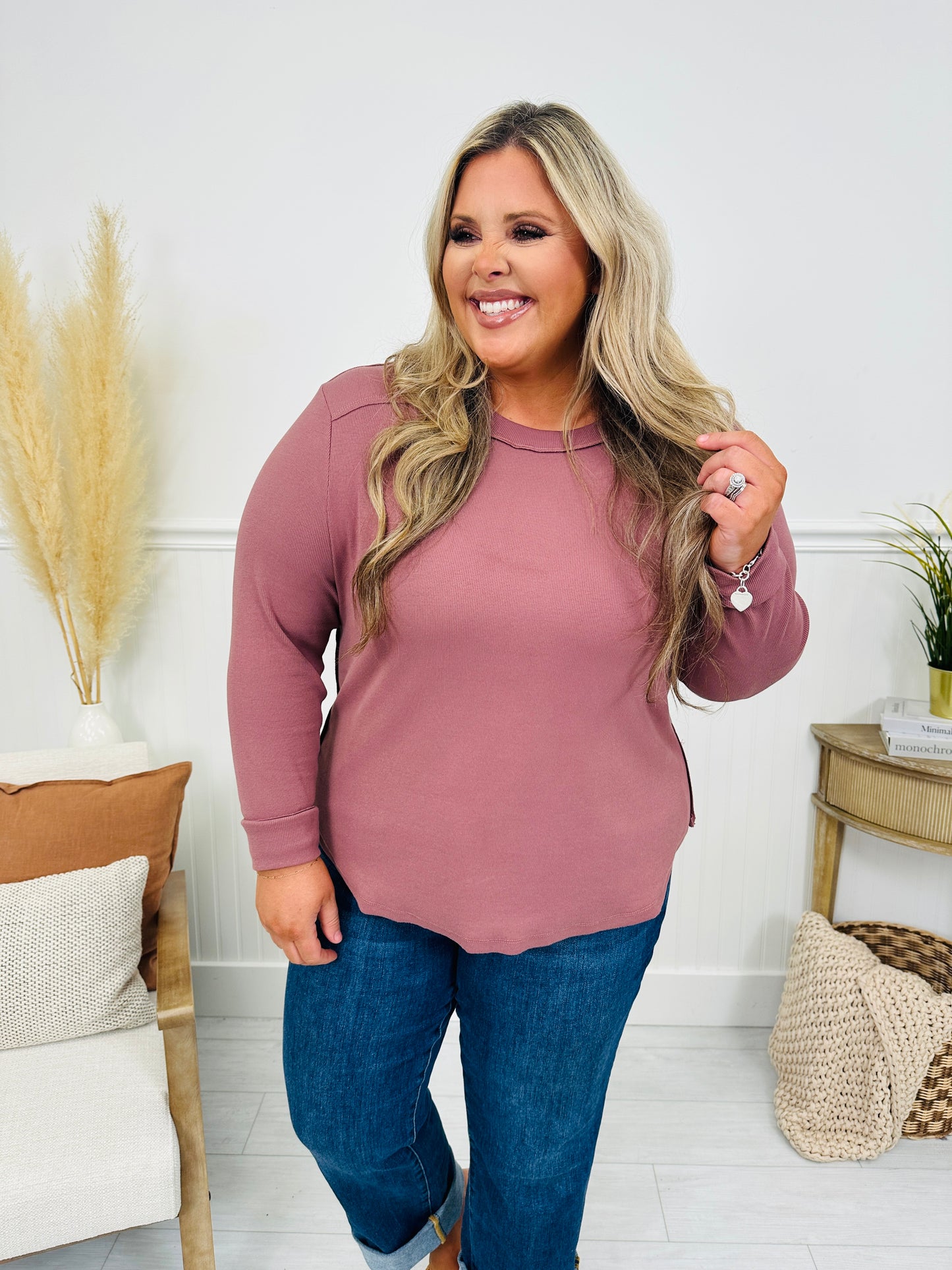 Everyday Essential Long Sleeve Top- Multiple Colors!