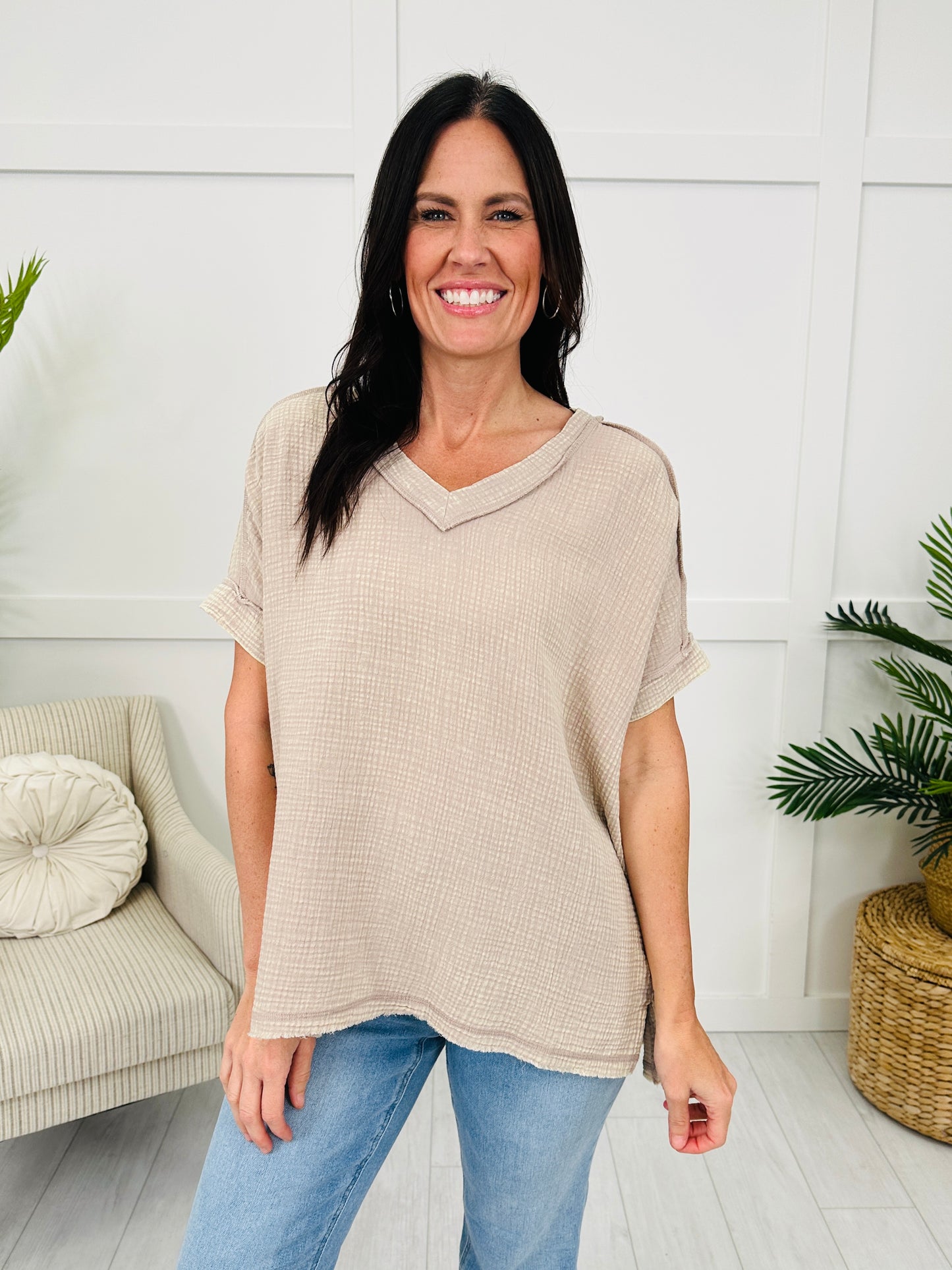 DOORBUSTER! Washed Away Wanderer Top- Multiple Colors!