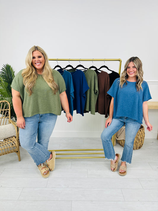 The Perfect Companion Top- Multiple Colors!