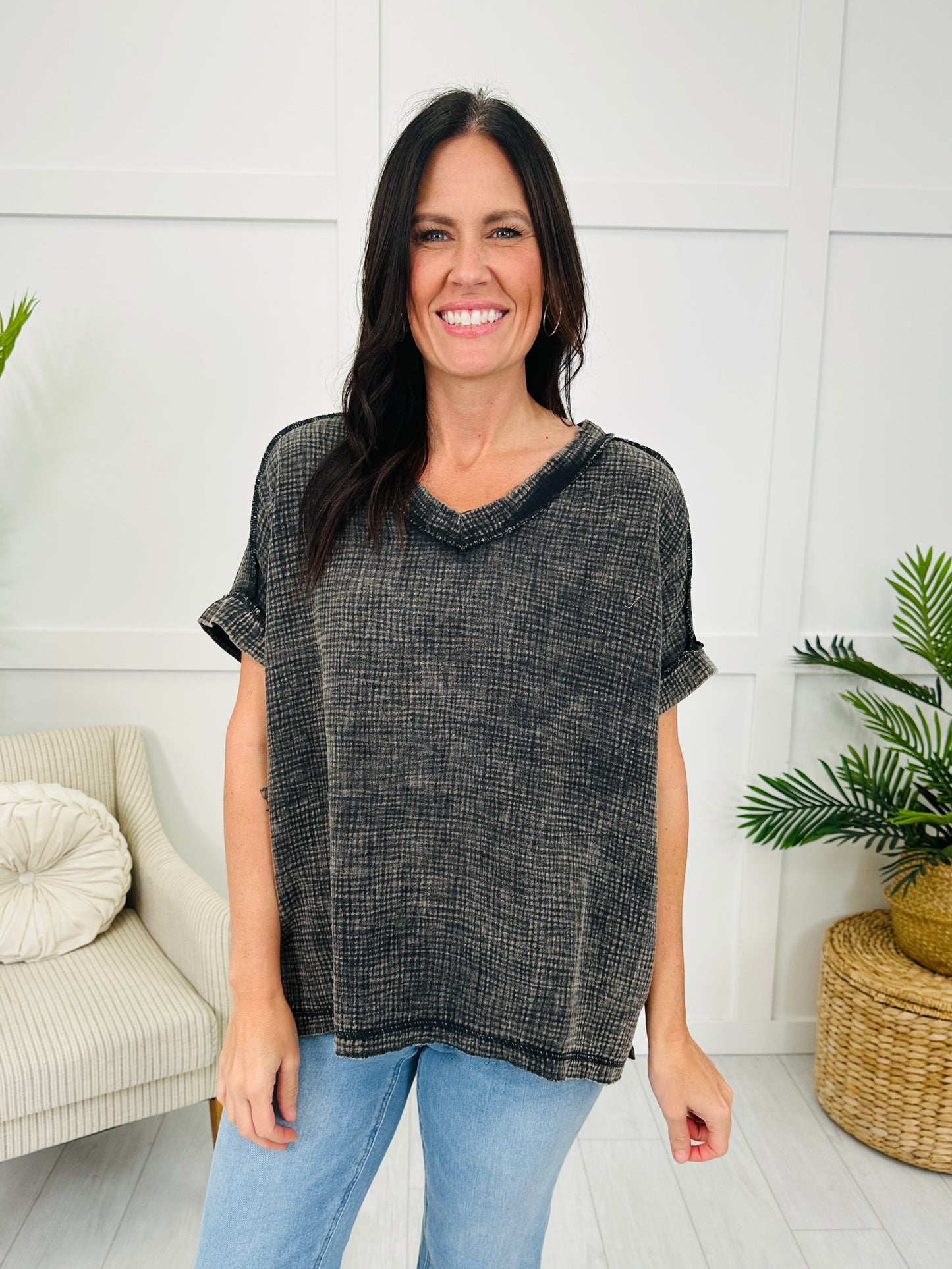 DOORBUSTER! Washed Away Wanderer Top- Multiple Colors!