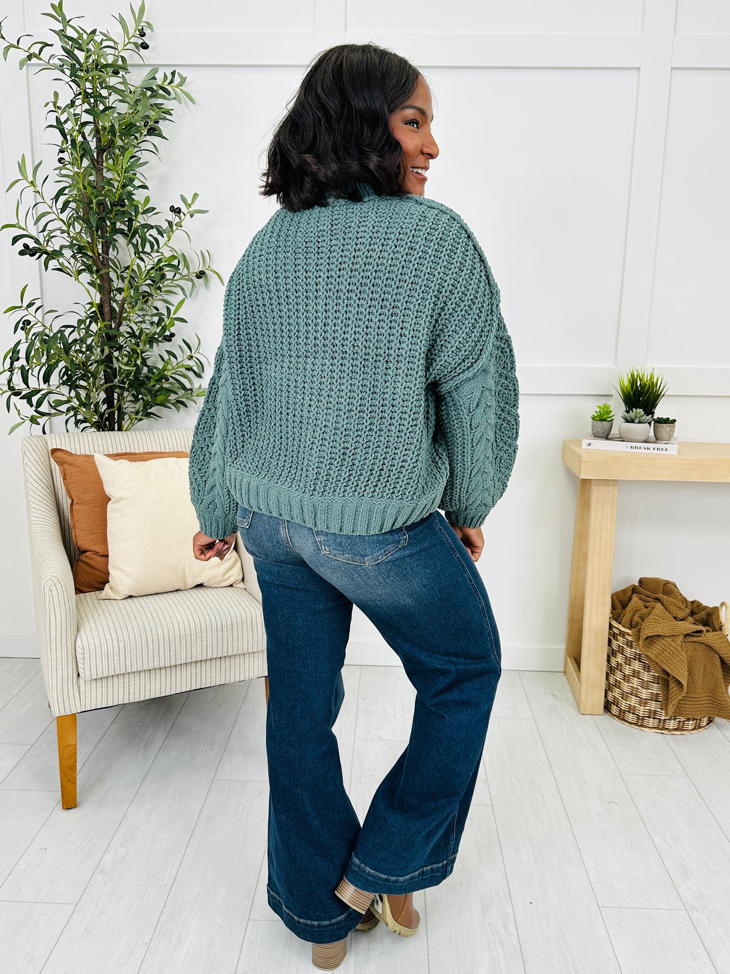 DOORBUSTER! The Cable Club Sweater- Multiple Colors!