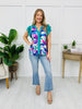 Floral Splash Top