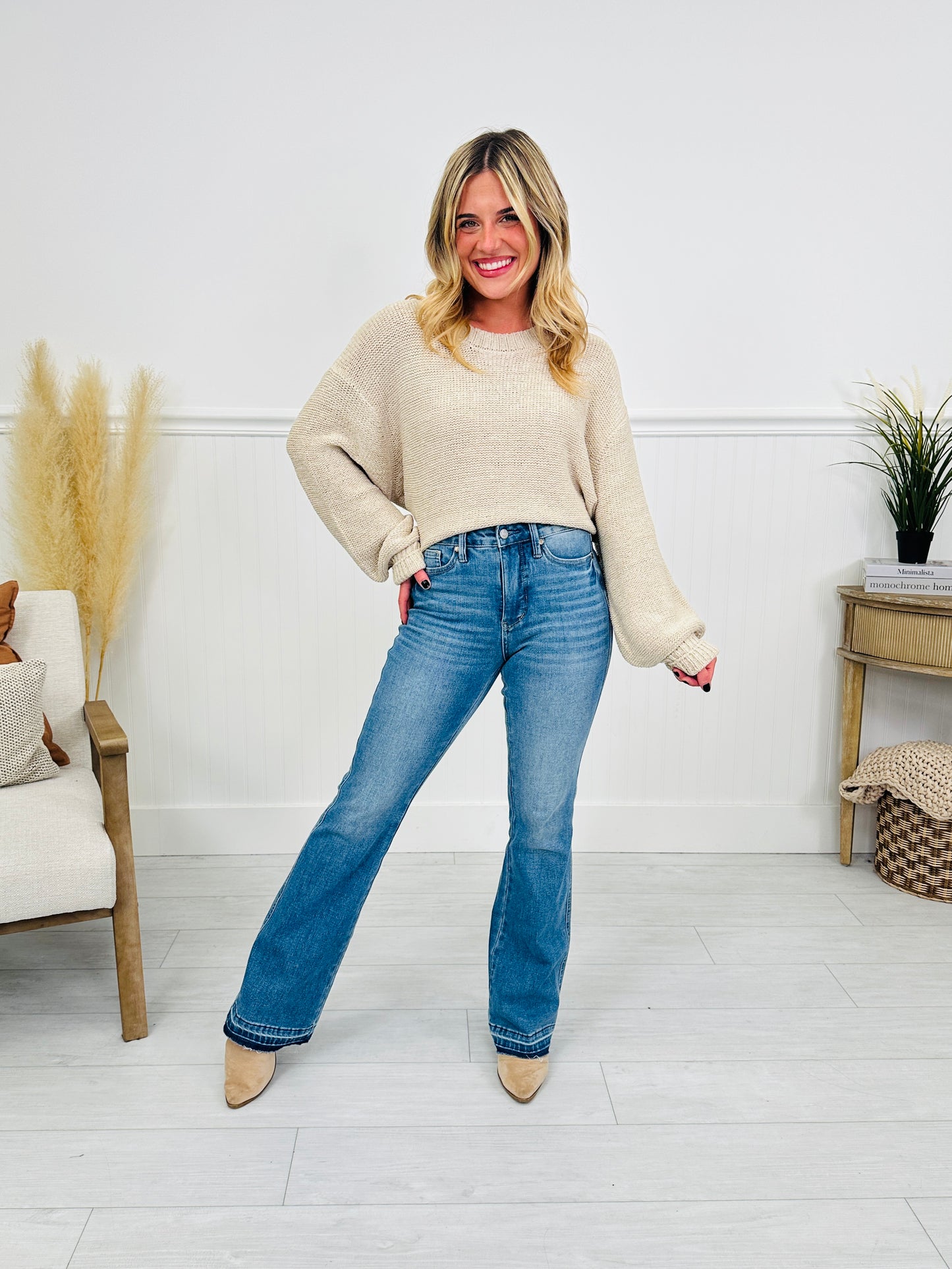 Judy Blue Shift In Seasons Tummy Control Bootcut Jeans