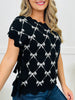 Bow To Perfection Top in Black