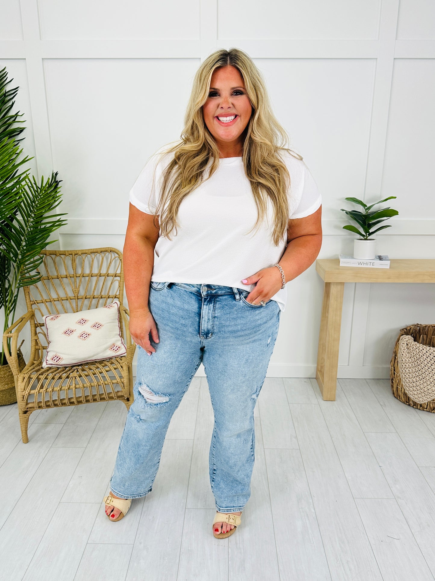 Judy Blue The Perfect Date Straight Jeans
