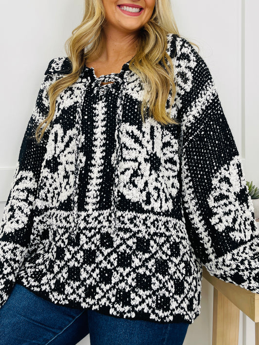 Criss Cross Confessions Sweater