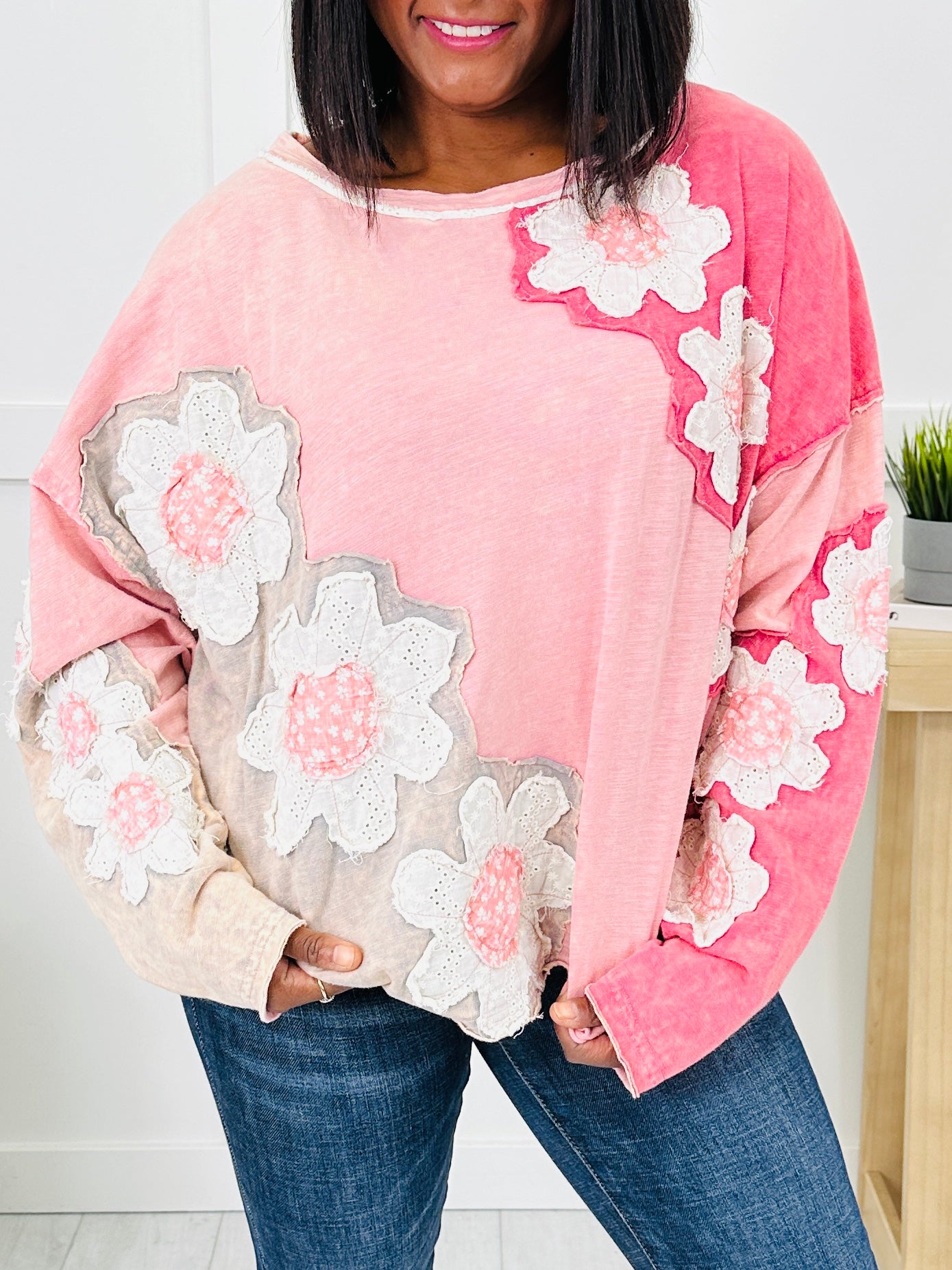Faded Florals Top