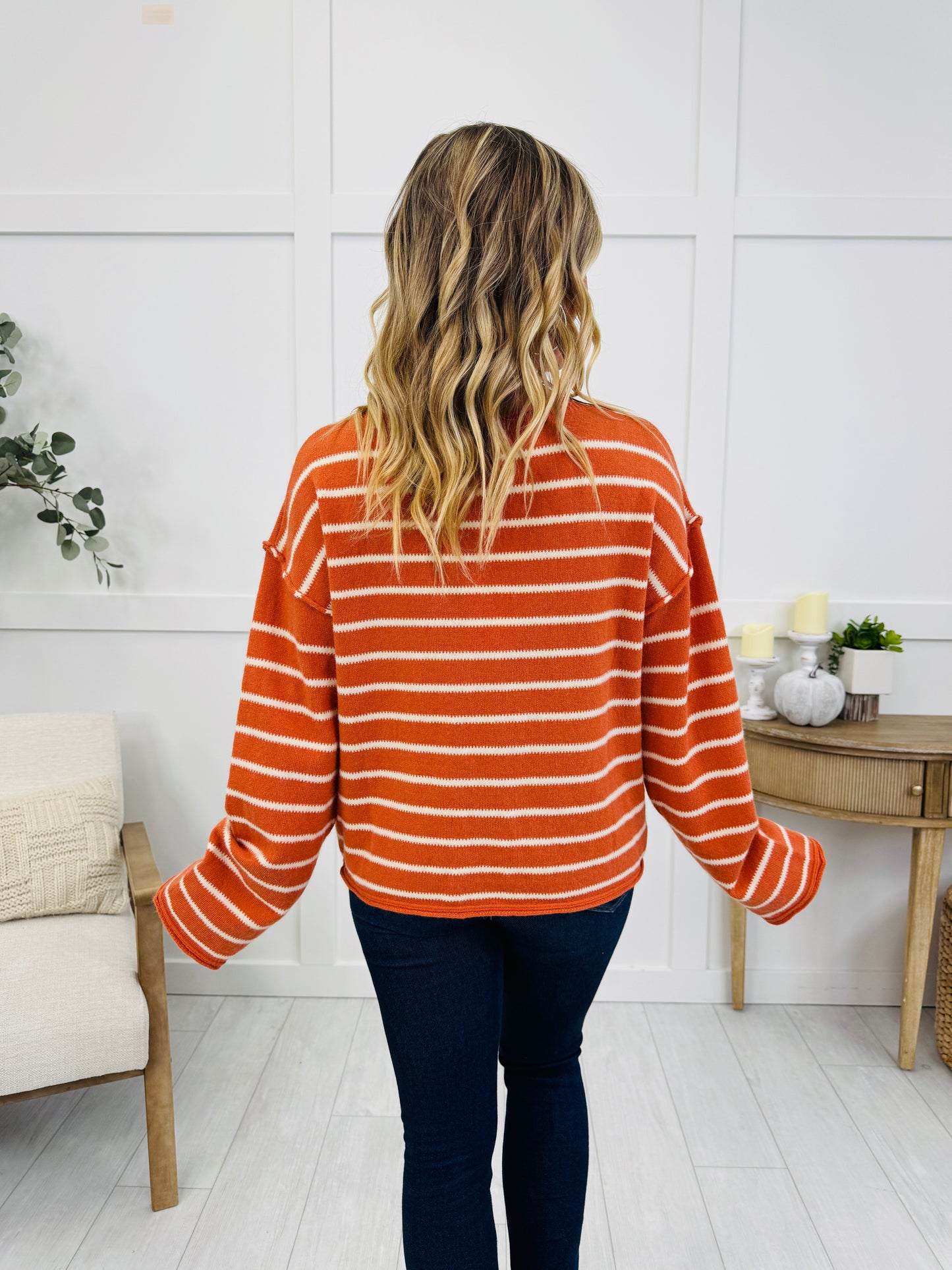 Long Way Home Top In Pumpkin