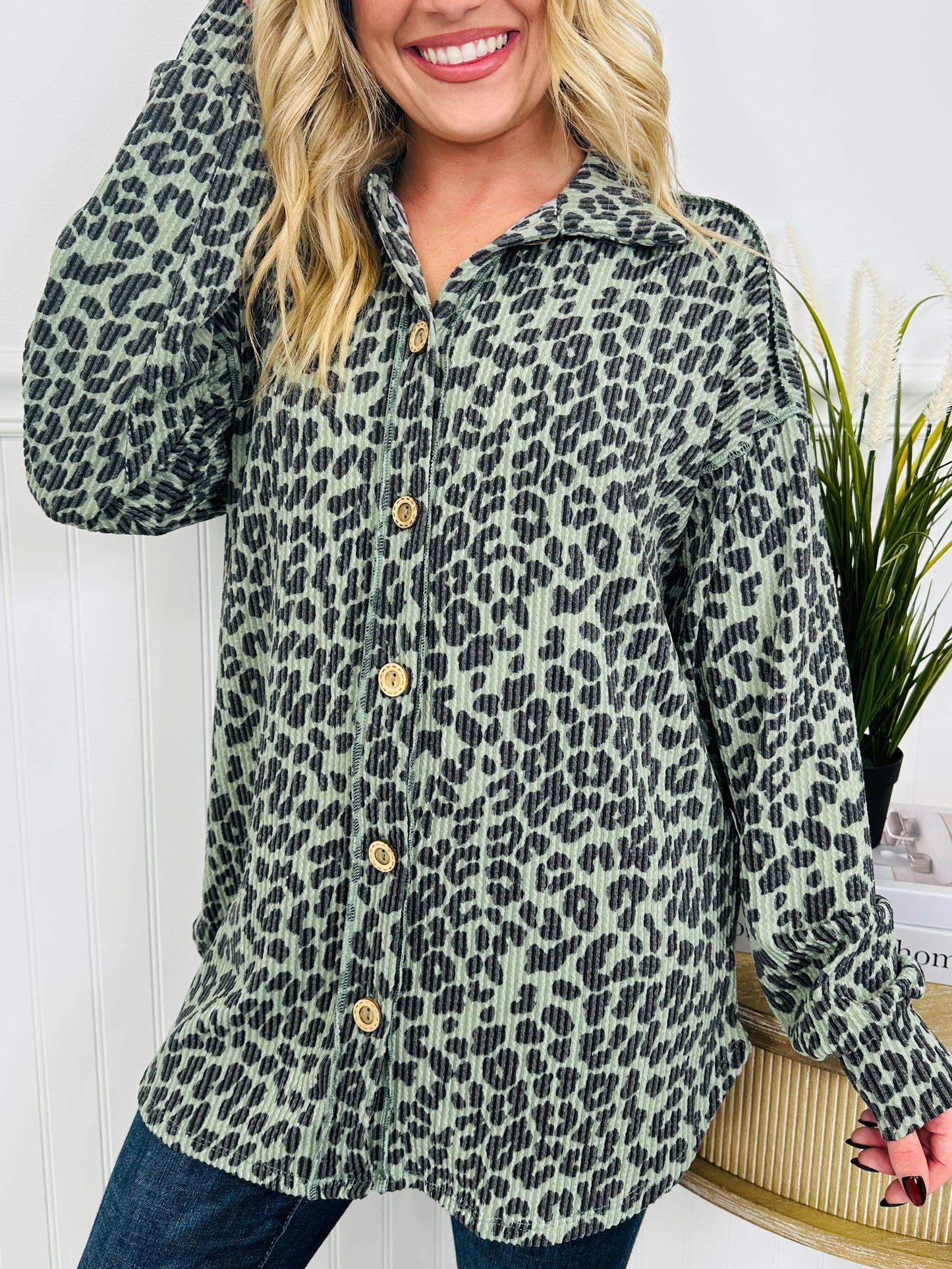Wild At Heart Shacket- Multiple Colors!
