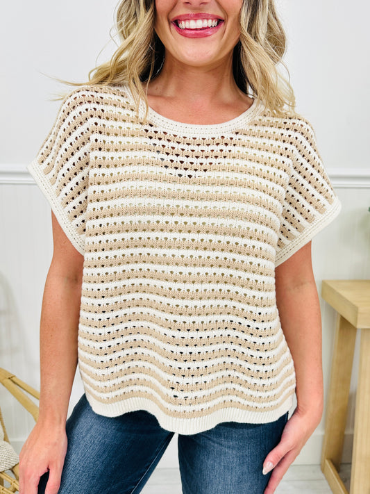 Show Your Stripes Knit Top-- Multiple Colors!