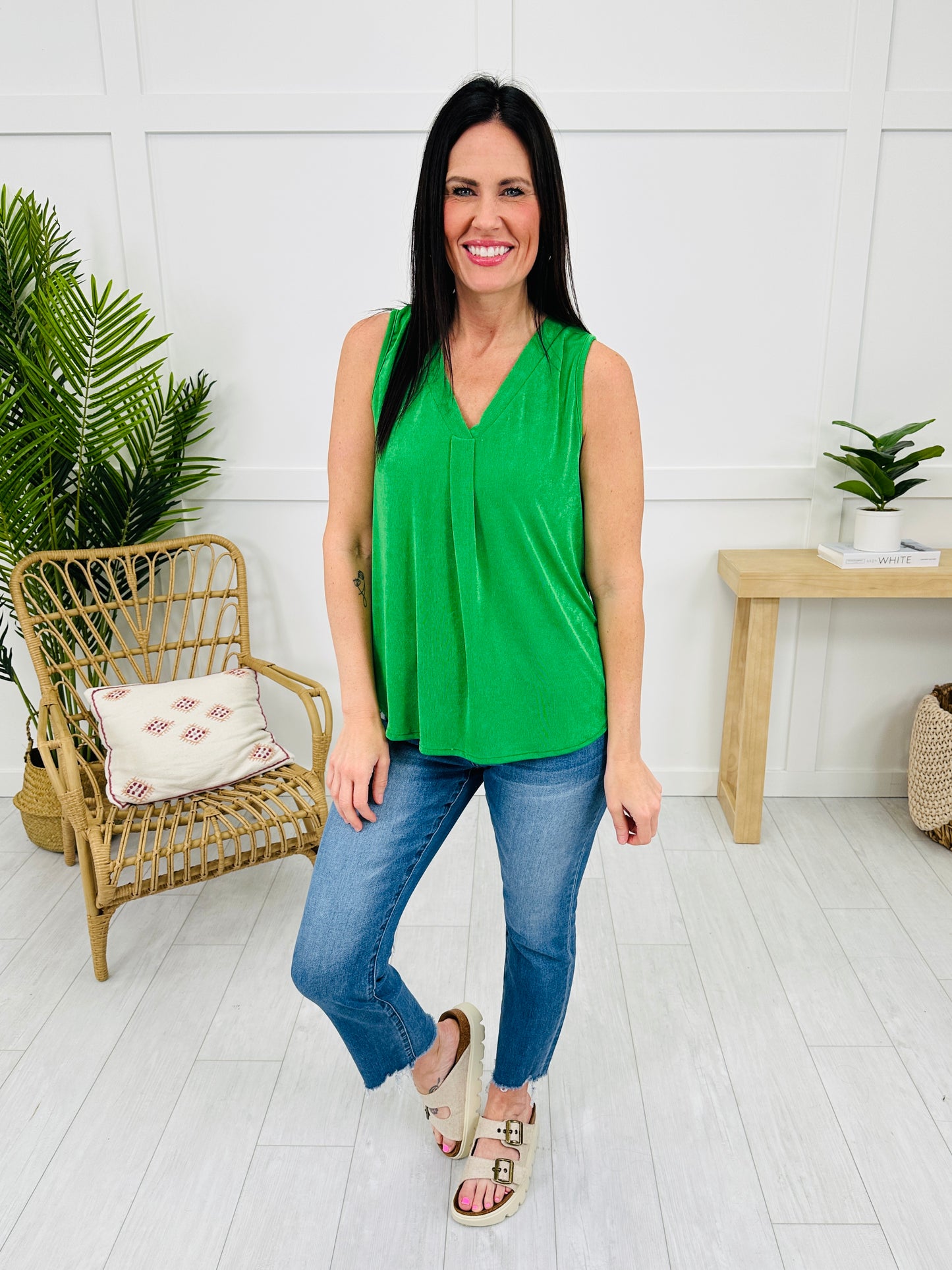 Style Defined Tank Top- Multiple Colors!