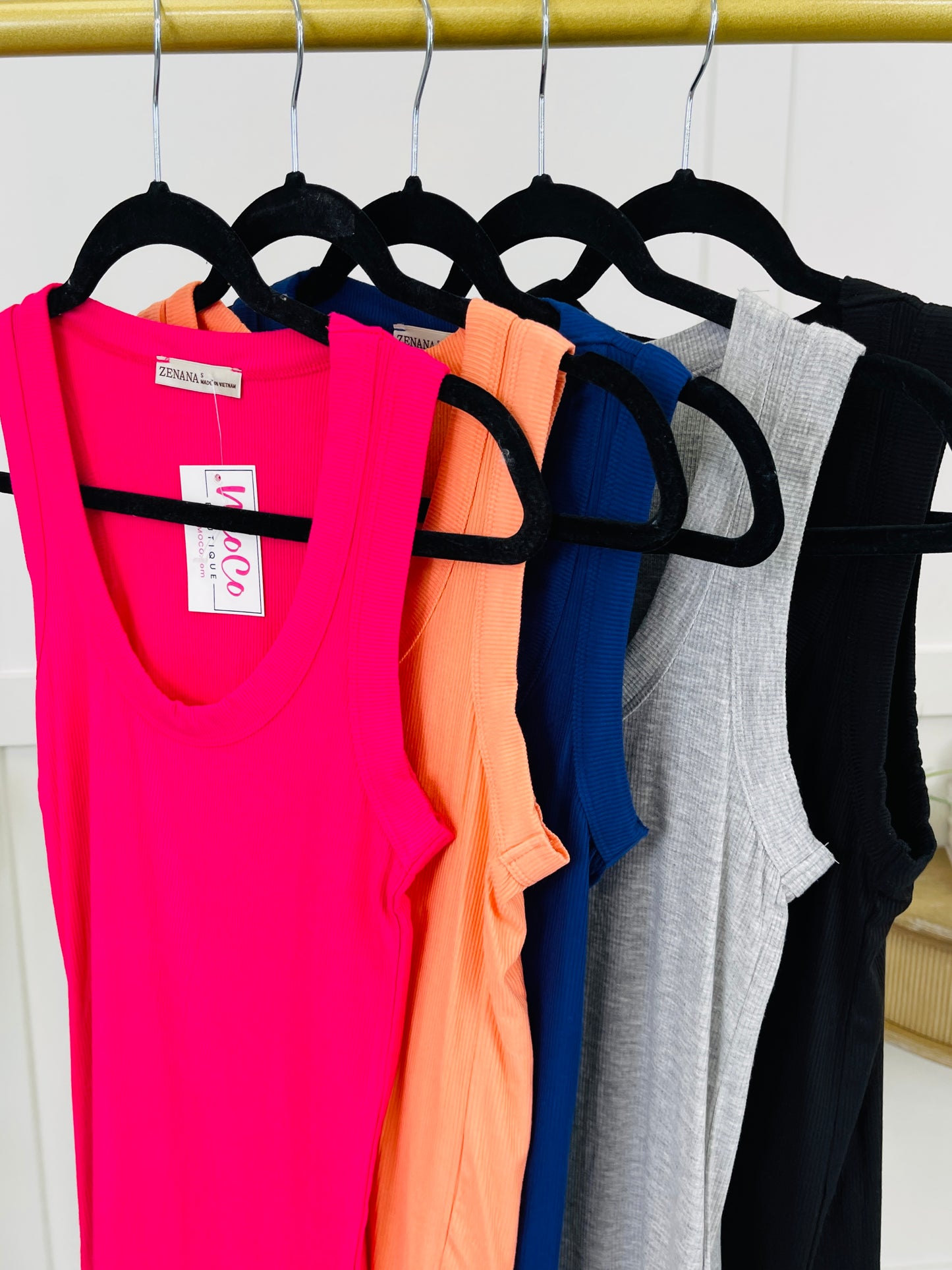 Carry the Day Tank Top In Multiple Colors